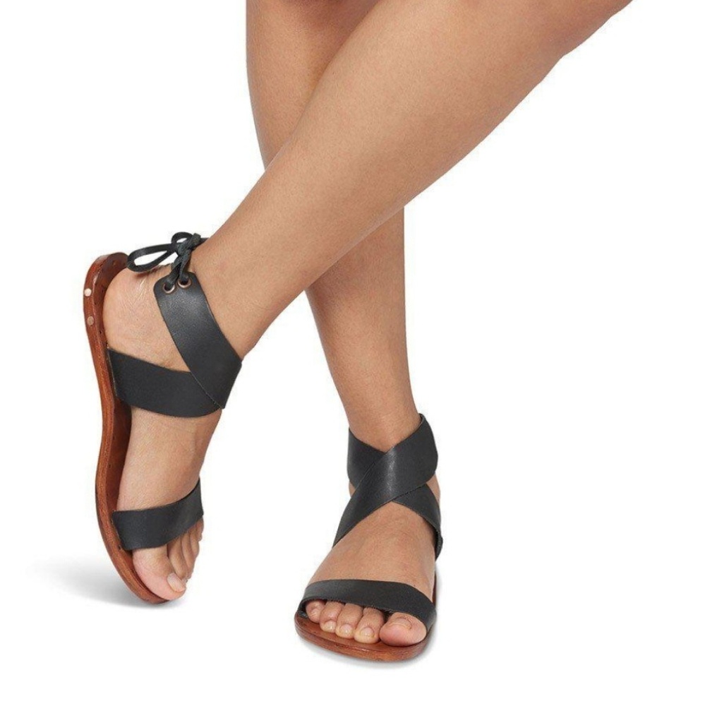 Beek  by Anthropologie  Canary Wrap Sandals